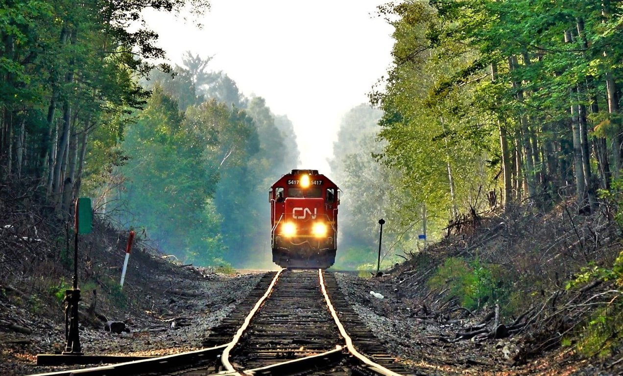 CN Coming Down LAnse Hill